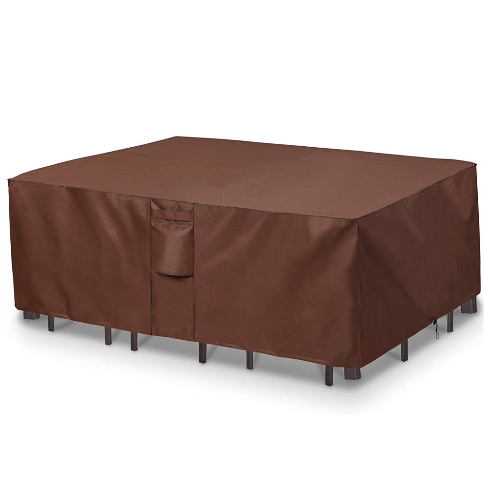 Outdoor Furniture Usa - Marrón 420D HEAVY DUTY Cubierta impermeable