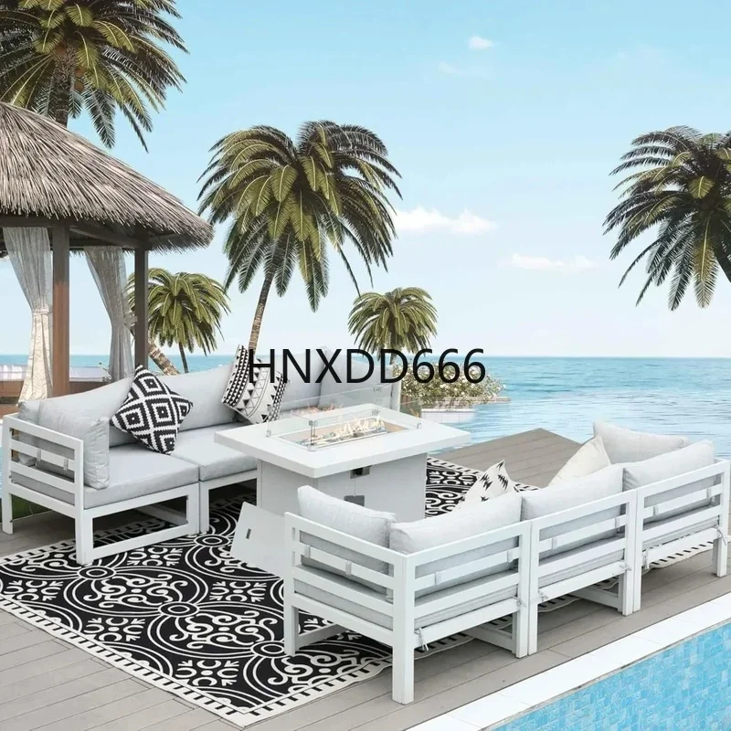 Outdoor Furniture Fire Pit Set - Conjunto de conversación para patio exterior