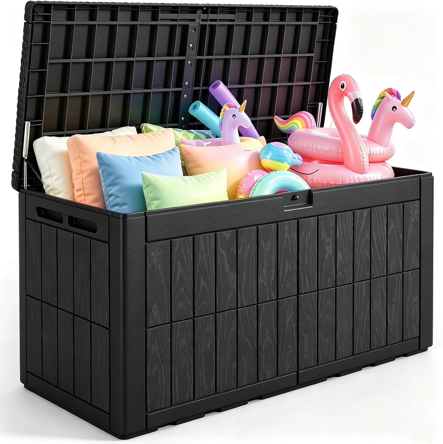 Outdoor Furniture With Storage For Cushions - Caja de Almacenamiento Exterior Grande de