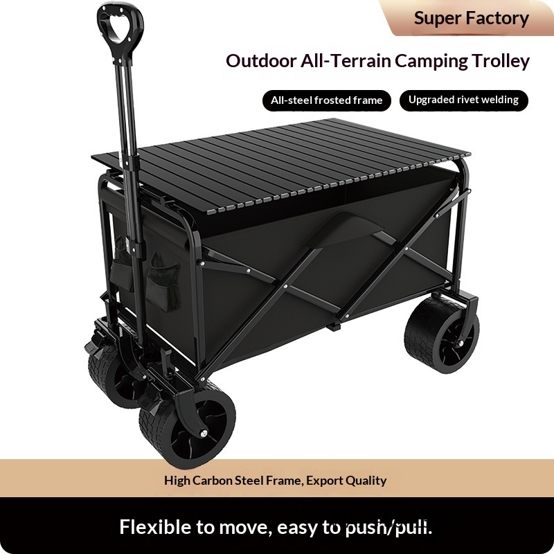 Outdoor Furniture Shop - Carro de Camping Plegable de Gran