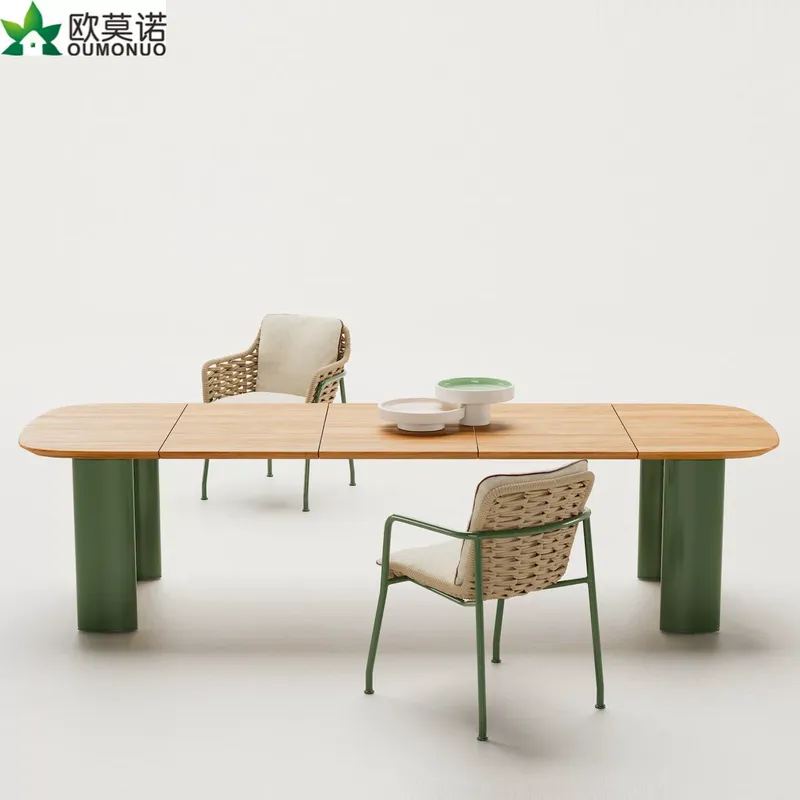 Outdoor Furniture Hotel - Conjunto de Mesa y Sillas de
