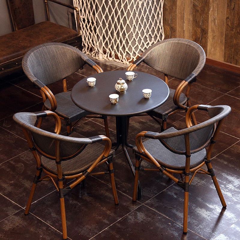 Outdoor Furniture Shop - Conjunto de Mesa y Sillas para