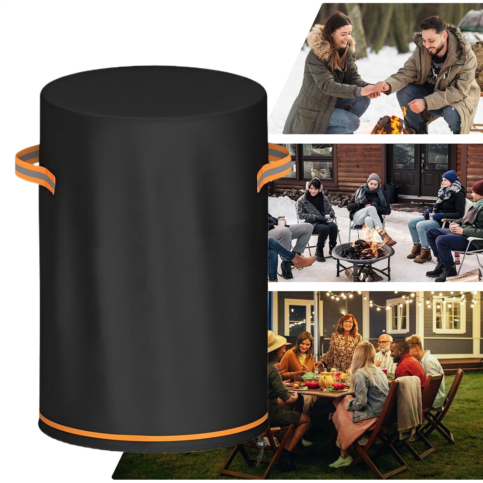 Outdoor Furniture And Fire Pit - Funda Protectora para Columna de Chimenea,