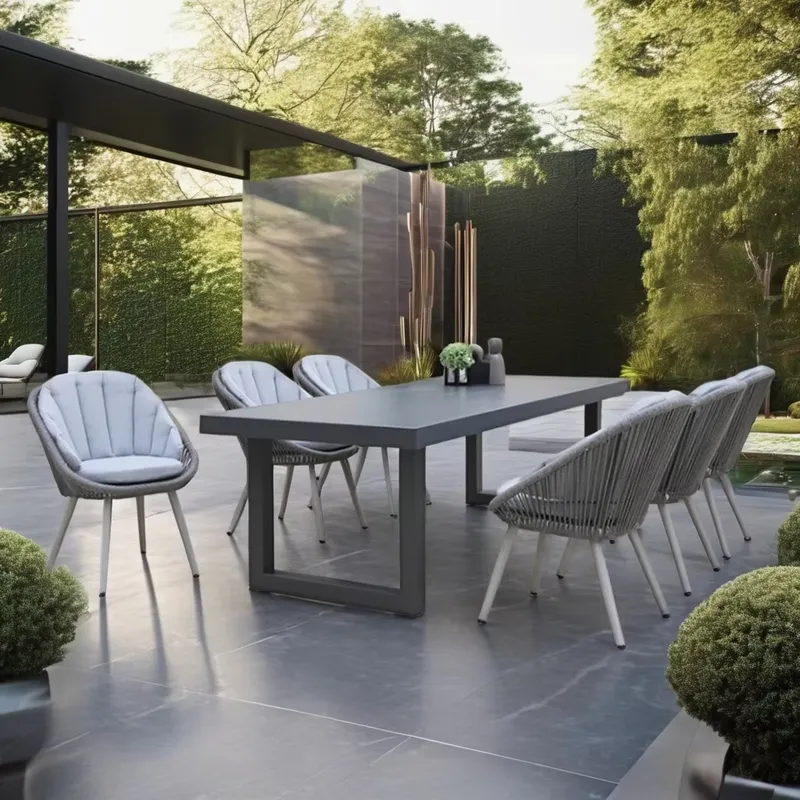 Outdoor Furniture Osmen - JUEGO DE MESA Y SILLAS DE
