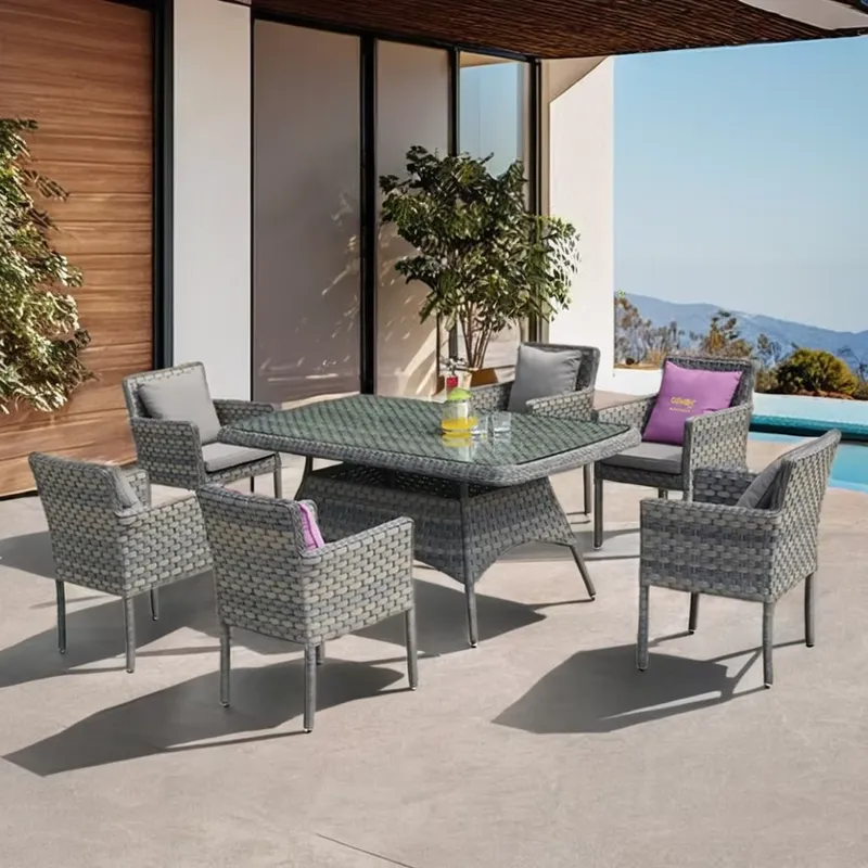 Outdoor Furniture Osmen - JUEGO DE MESA Y SILLAS DE