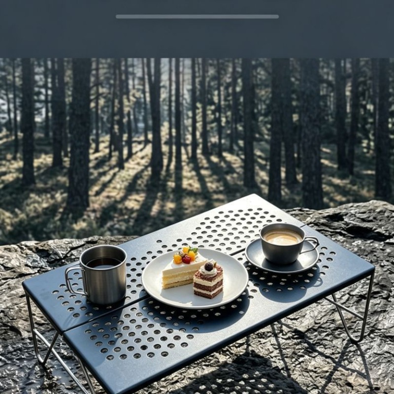 Mesa de camping plegable portá - Outdoor Furniture Usa reseña y precio