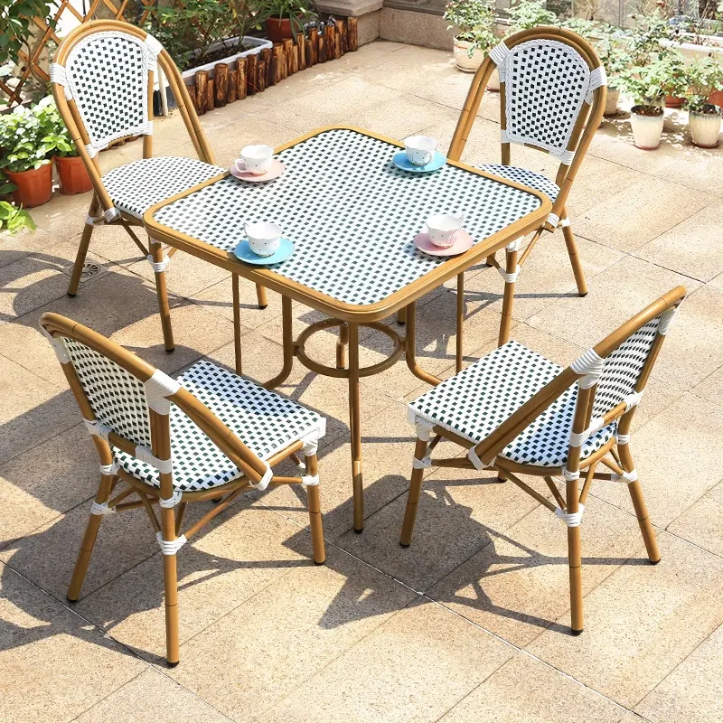 Conjunto de Mesa y Sillas de R - Outdoor Furniture Shop reseña y precio