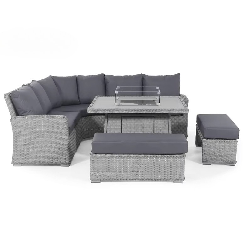 Conjunto de Muebles de Jardín  - Outdoor Furniture Fire Pit Set reseña y precio