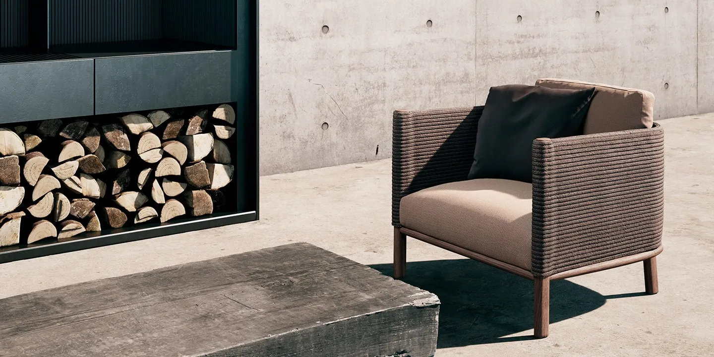 Sofá individual de un asiento  - Outdoor Furniture Hotel reseña y precio