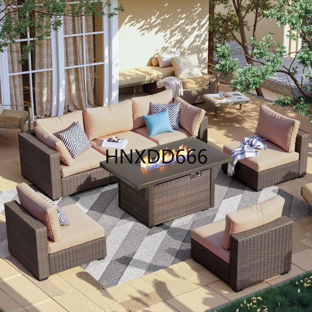 Conjunto de Muebles de Patio d - Outdoor Furniture Fire Pit Set reseña y precio