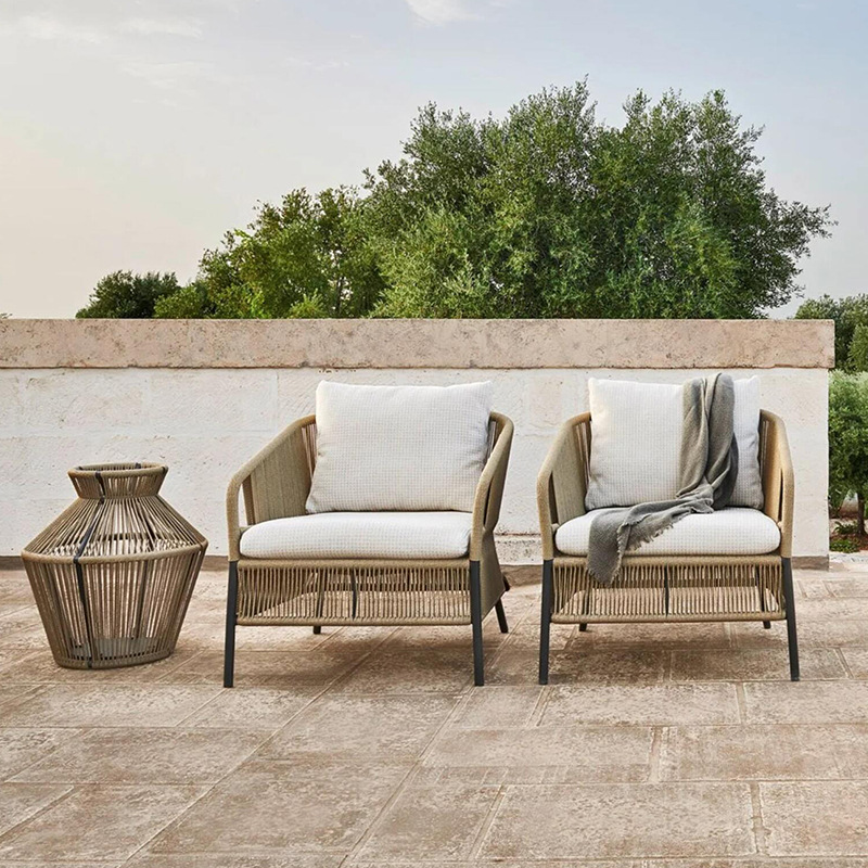 Sofá de exterior para patio, t - Outdoor Furniture Hotel reseña y precio