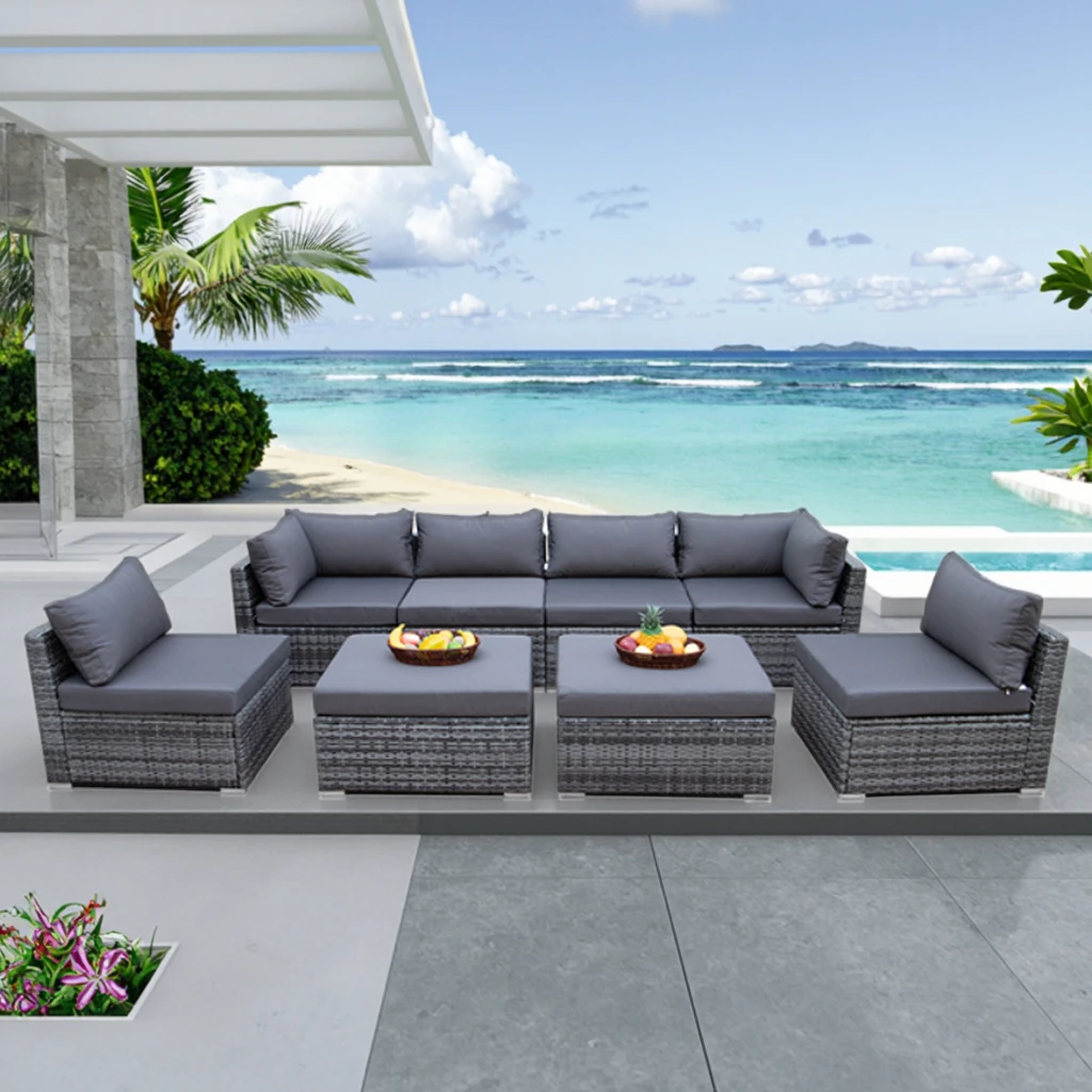 Muebles de Jardín Contemporáne - Outdoor Furniture Fire Pit Set reseña y precio