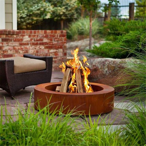 Conjunto de Sofás para Exterio - Outdoor Furniture Fire Pit Set reseña y precio