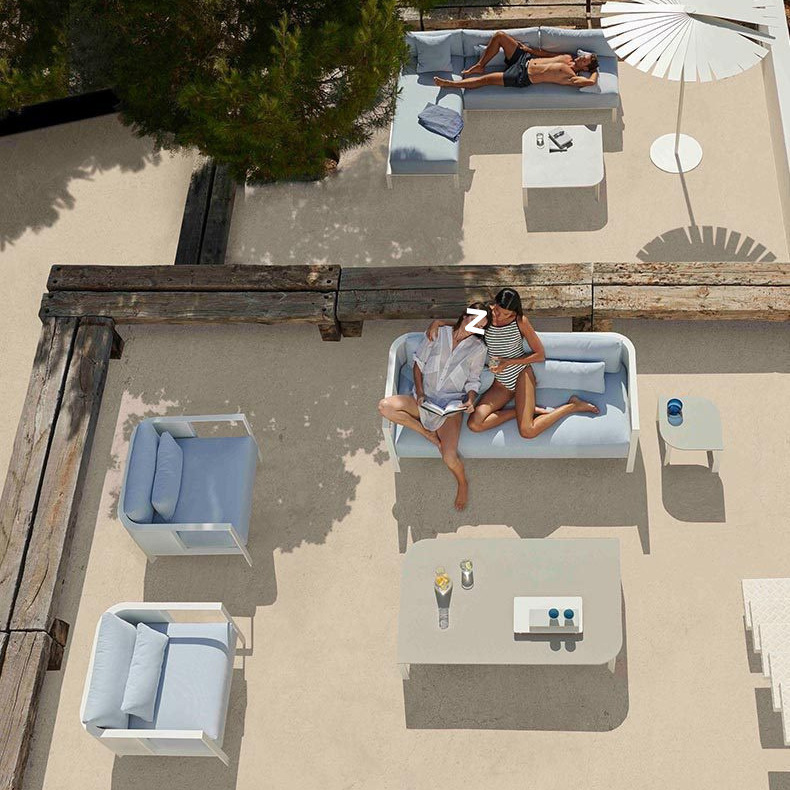 Mesas y sillas de sofá de acer - Outdoor Furniture In Sale reseña y precio
