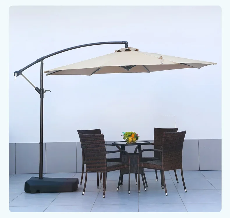 Sombrilla de Jardín Metálica M - Outdoor Furniture In Sale reseña y precio