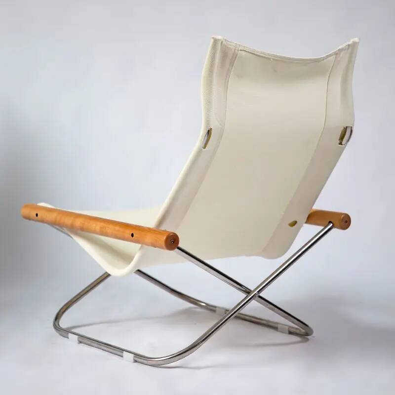 Sillón de lona plegable de con - Outdoor Furniture Japanese Style reseña y precio