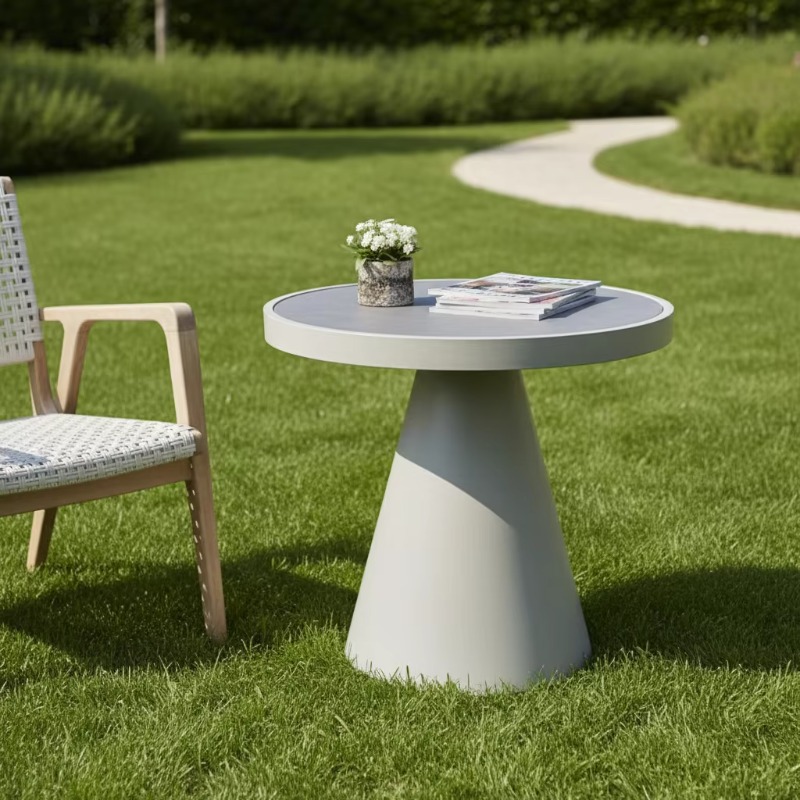 Mesa de Centro Redonda de Esti - Outdoor Furniture Japanese Style reseña y precio