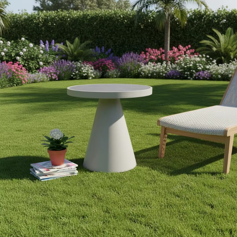 Mesa de Centro Redonda de Esti - Outdoor Furniture Japanese Style reseña y precio