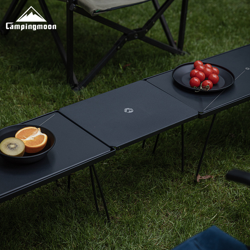 CAMPINGMOON T-229-9BK-2P mesa  - Outdoor Furniture Usa reseña y precio