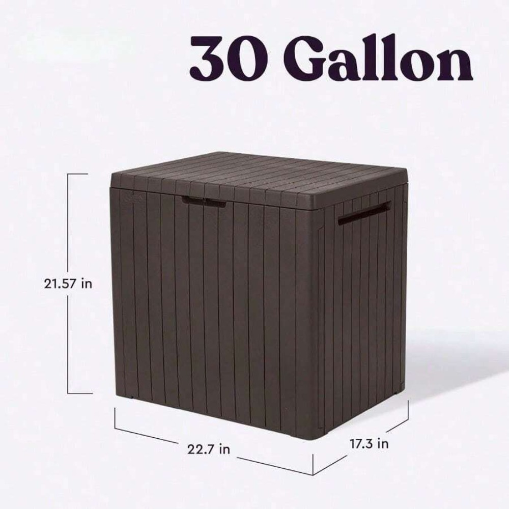Caja de Almacenamiento Exterio - Outdoor Furniture With Storage For Cushions reseña y precio