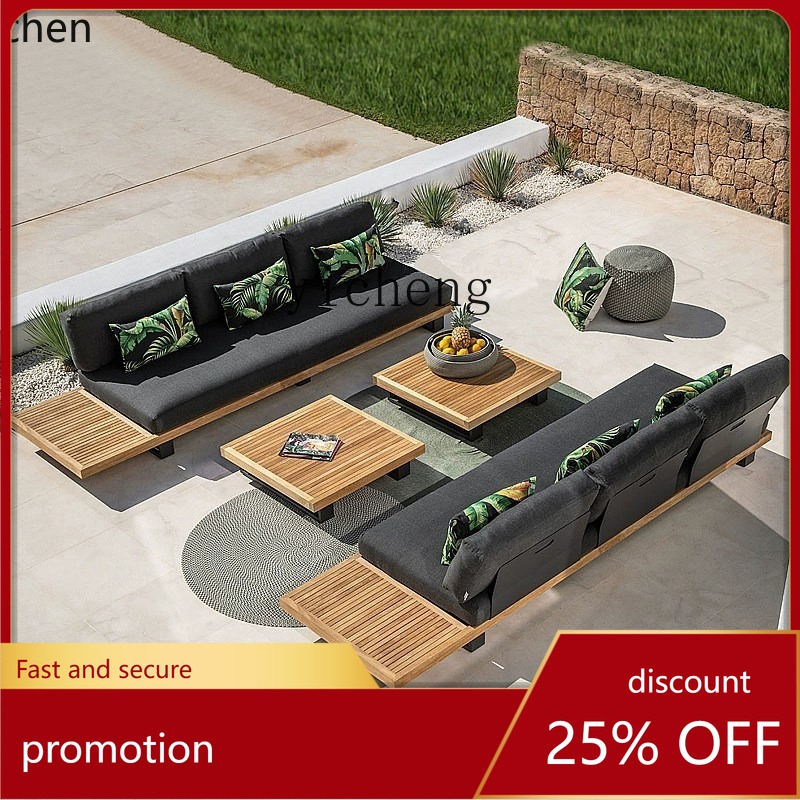 Sofá de teca para exteriores H - Outdoor Furniture Hotel reseña y precio